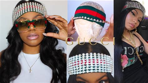 gucci rhinestone headband replica|GUCCI .